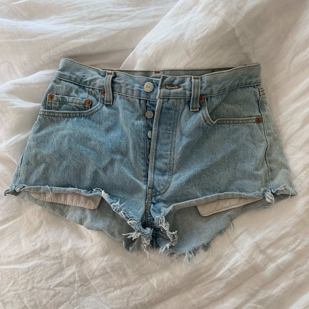 Levi shorts 501s